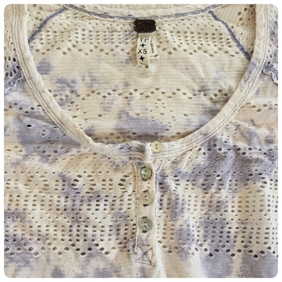 Free People distressed tee, XS - Picture 4 of 5